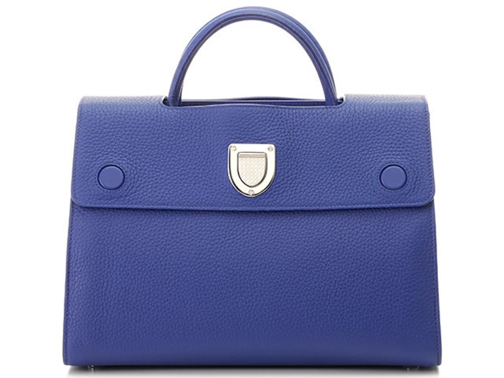 Christian Dior Ever Handbag Calfskin Blue